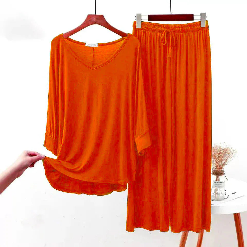 Comfettie flapper design night suit for girls and women in premium fabric, featuring a stylish and comfortable sleepwear style.
