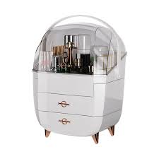 Large elegant makeup storage box by Nextry.pk with multiple compartments for organizing beauty products efficiently.