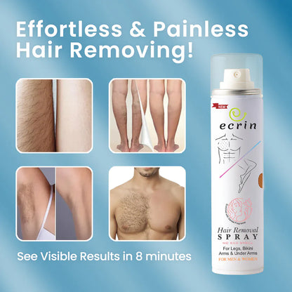 New Ecrin Hair Removal Foaming Spray (for men & women) 200ml
