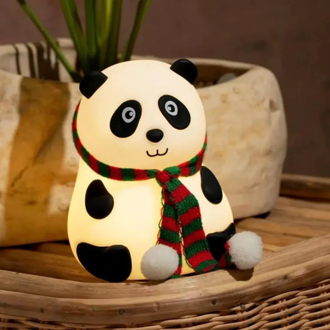 Panda-shaped LED desk lamp from Nextry.pk with adjustable arm and soft white light for desk or bedside use.