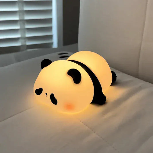 Nextry.pk Panda LED desk lamp with a cute panda design and adjustable arm, providing focused lighting for your workspace.