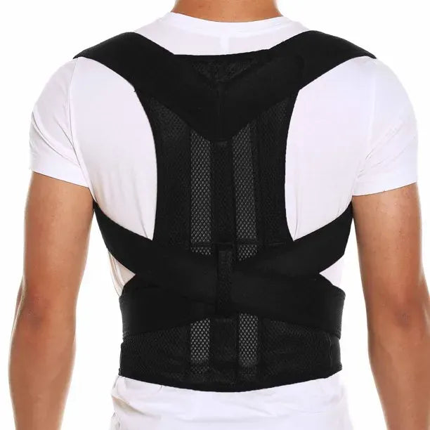 Nextry.pk posture corrector belt with adjustable straps supporting back alignment and improving posture.