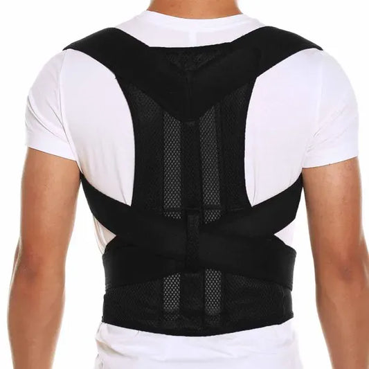 Nextry.pk posture corrector belt with adjustable straps supporting back alignment and improving posture.