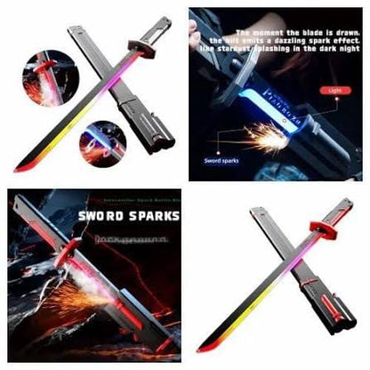 Sparkblade Led Sword WIth Smoke & Spark Effect | Katana Sword With Led Lights