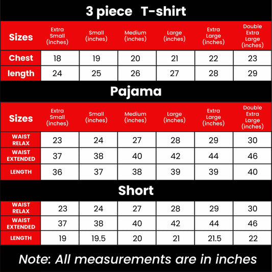 Women’s 3-piece grey nightwear set by The Style Bazar, featuring comfortable tops and bottoms for nightwear.